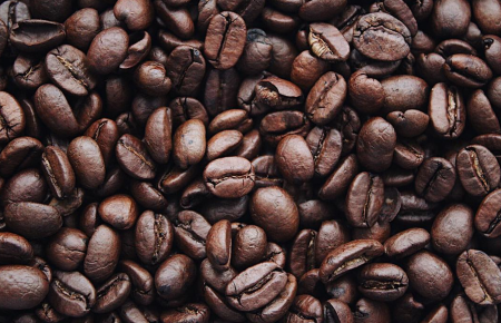 coffee beans closeup